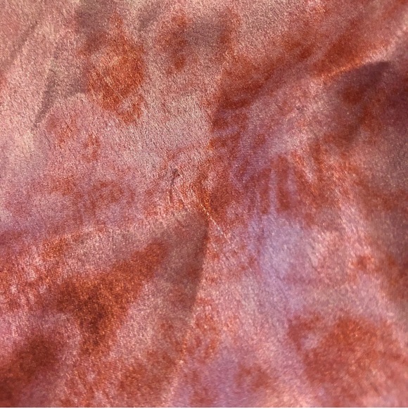 Lioness Silk Tie Dye Pink & Cream Midi Skirt Size XS - Picture 8 of 8